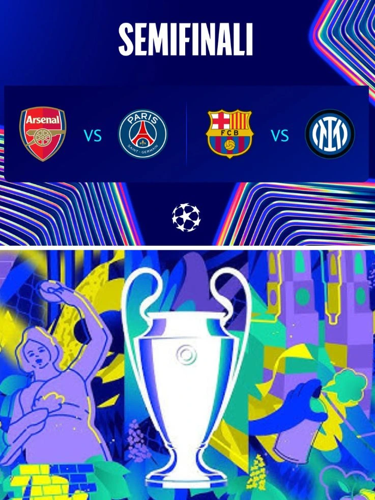Pronostici Champions League | Semifinali | 29-30 Aprile 2025