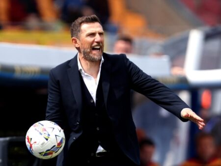 Di Francesco: "Camarda la vivrà al meglio delle sue possibilità. Meglio che domani non ci sia Leao"