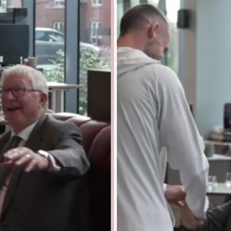 De Gea, che sorpresa a Ferguson! Abbracci e sorrisi con il suo ex tecnico