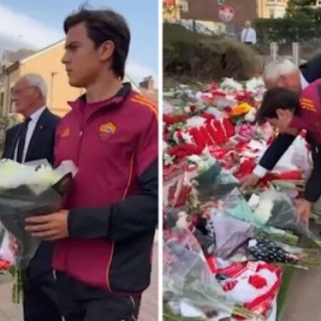 Roma, tributo a Diogo Jota: Ranieri e Dybala lo omaggiano