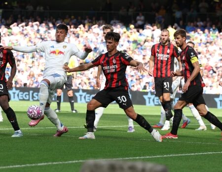 Leeds-Milan, le pagelle: Jashari farà divertire il Diavolo, 7. Gabbia attento e puntuale: 6,5