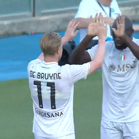 Gol Napoli-Girona 3-2, highlights: De Bruyne show