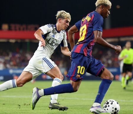 Como, che lezione dagli extraterrestri del Barça: doppietta Yamal nel 5-0 finale