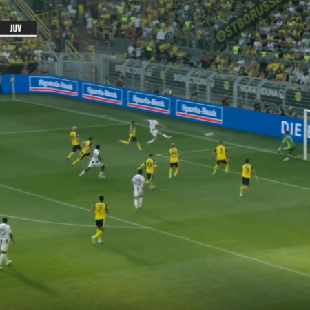 Juve show: l'azione del secondo gol a Dortmund è stupenda
