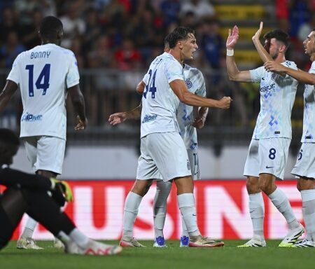 Inter, non basta la magia di Pio: pari del Monza con Azzi. Ai rigori ok i nerazzurri