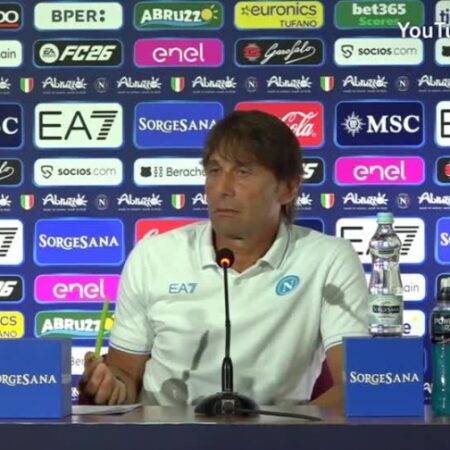 Conte: "Lang? Non è Kvara ma a Napoli…"