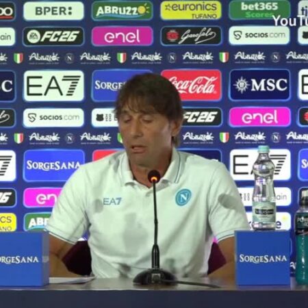 Conte: "Ndoye? Ci piaceva, ma cifre non da Napoli…"