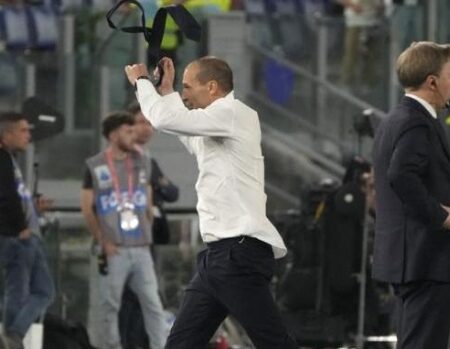 Allegri, la prima a San Siro non sarà domenica col Bari: in Coppa Italia è squalificato