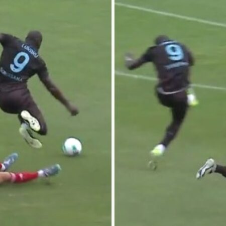 Napoli-Olympiacos 2-1: gol e highlights, Lukaku ko al 32'