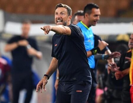 Di Francesco: "Camarda, assist da giocatore vero. Banda ingenuo, a Gaspar volevo tirare le trecce…"