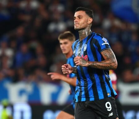 Atalanta, infiammazione al ginocchio sinistro per Scamacca
