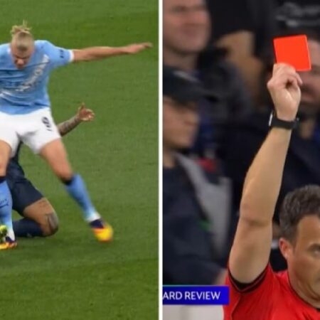 Rosso a Di Lorenzo dopo 19′ e Napoli in 10! Esordio amaro contro il City