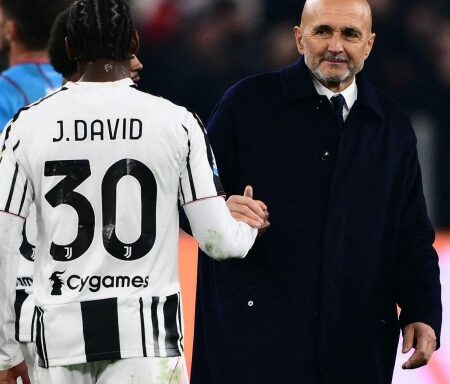 Spalletti lancia un messaggio a David e Openda dopo la Juve