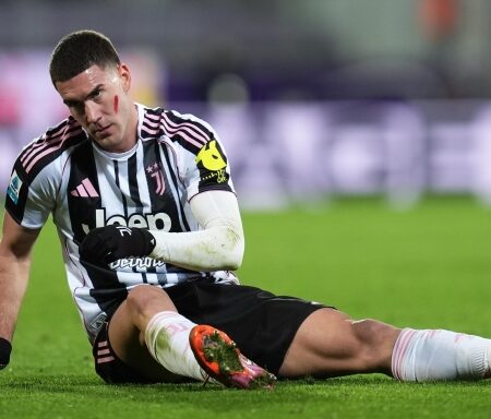 Vlahovic operato con successo, rientro previsto a metà marzo