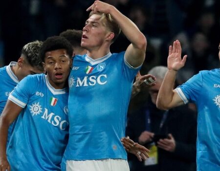 Napoli-Juve: Neres brilla, Koop in difficoltà