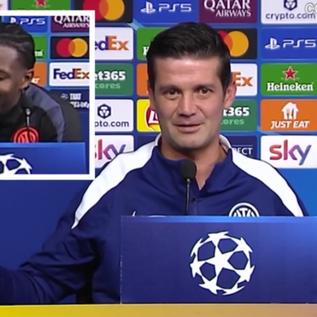 Chivu e Thuram: un divertente scambio in conferenza stampa