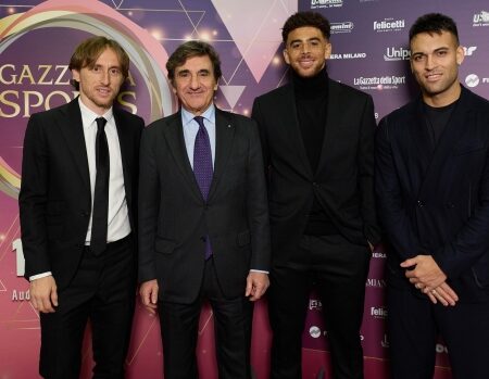 Gazzetta Sports Awards 2025: trionfi di Modric, Lautaro e Brignone