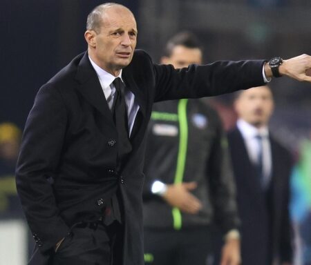 Allegri: “Leao da centravanti è sveglio, ma il titolo è lontano”