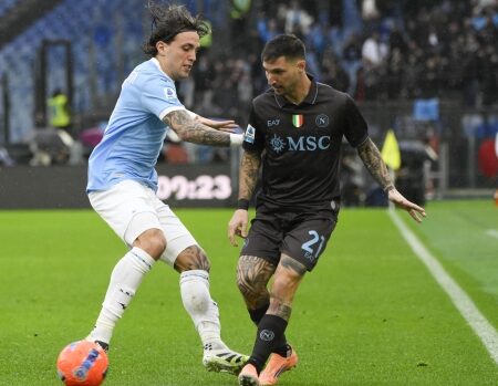 Lazio-Napoli: Politano brilla, Noslin delude
