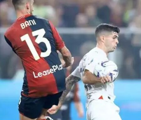 Pulisic e il gol contestato: il precedente con il Genoa