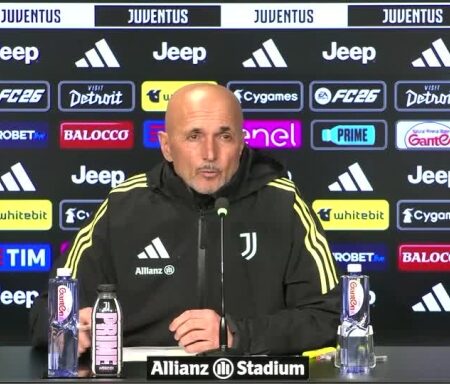 Juventus: annullata la conferenza di Spalletti prima della sfida col Napoli