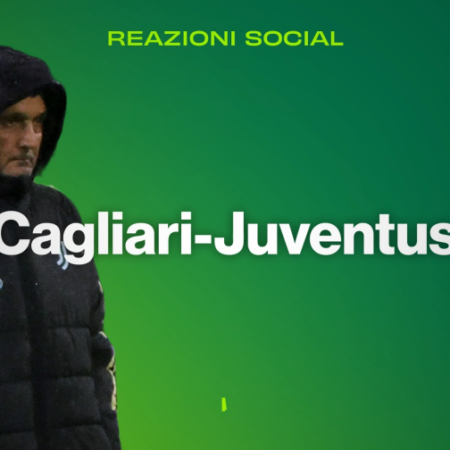 Cagliari sorprende la Juve: social in subbuglio dopo la sconfitta