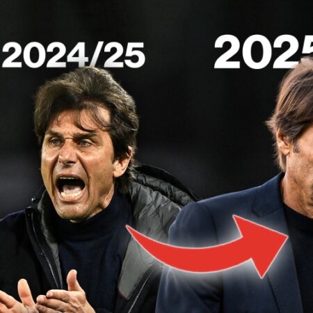 Antonio Conte: il mister irriconoscibile del Napoli