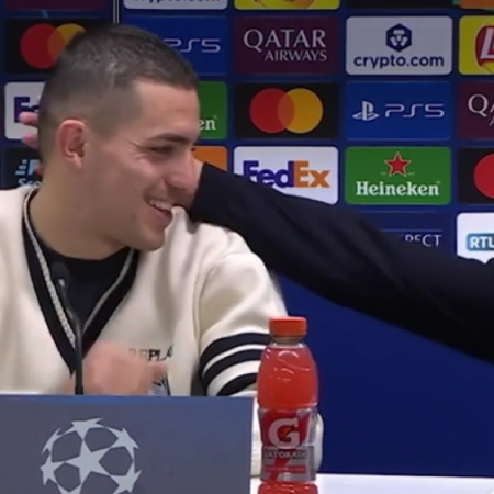 Krstovic e Palladino: risate in conferenza prima della Champions