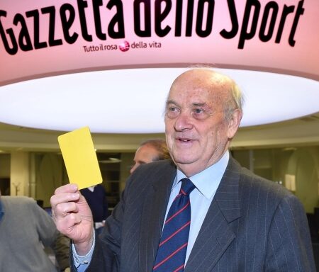 Il viaggio di 60 anni di Casarin con il fischietto