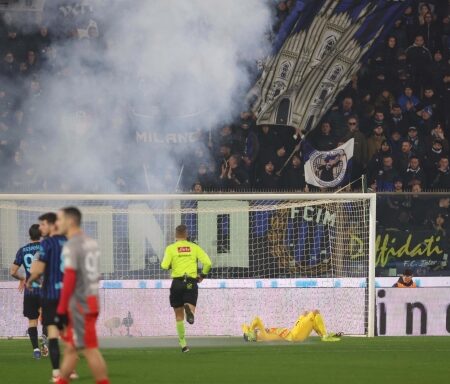 Daspo di 4 anni per il tifoso interista che ha colpito Audero