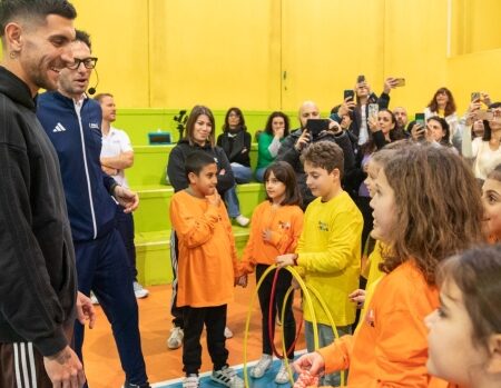 Pellegrini agli studenti: “Il mio gol più bello? Quello del derby”