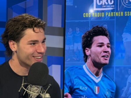 Vergara: “Conte mi supporta, ma il peso della maglia non mi pesa”