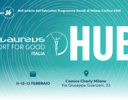 Star dello sport al Laureus Hub di Milano