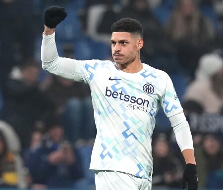 Luis Henrique segna: esultanza collettiva in casa Inter