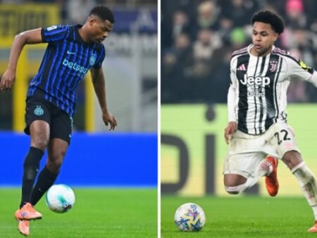 Dumfries torna in gruppo, McKennie si allena a parte