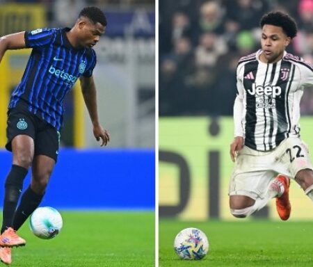 Dumfries torna in gruppo, McKennie si allena a parte