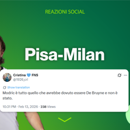 Modric riscatta il Milan: le reazioni social dopo Pisa-Milan