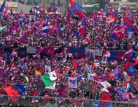 Benevento-Catania: divieto di trasferta per i tifosi siciliani