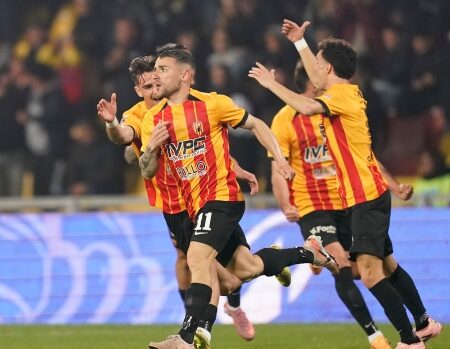 Benevento avanza verso la Serie B, +10 dopo il successo sul Catania