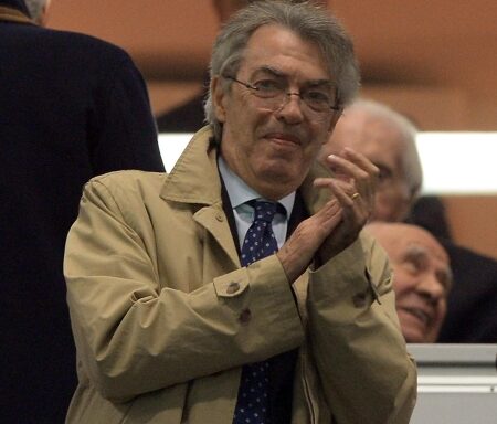 Moratti: “Inter, derby deludente. Bastoni? Errore amplificato dalla Juve”