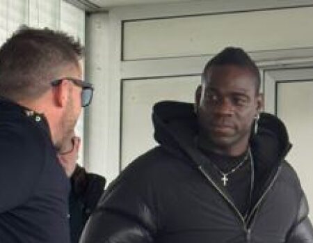 Del Piero e Balotelli al match Pro Sesto-Desenzano per i loro familiari