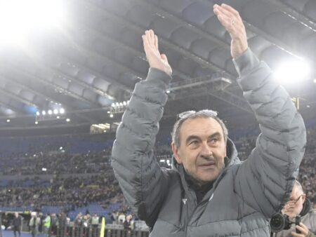 Sarri esalta l’Olimpico: “Una serata indimenticabile nella mia stagione più dura”