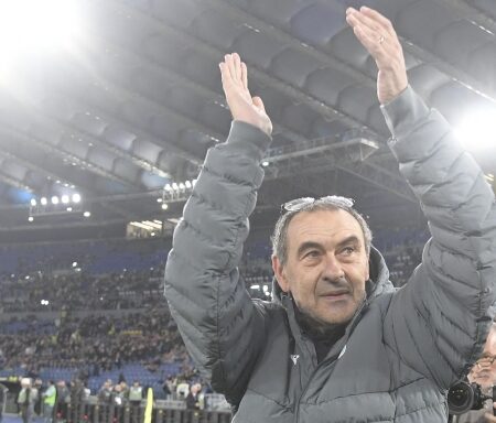 Sarri esalta l’Olimpico: “Una serata indimenticabile nella mia stagione più dura”