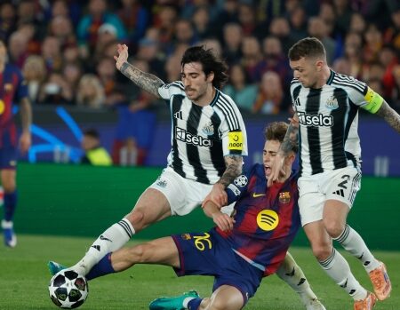 Infortunio per Tonali in Champions: risonanza domani, playoff a rischio?