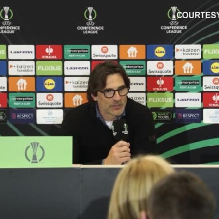 Fiorentina supera il Rakow 2-1: Vanoli commenta il caso Kean