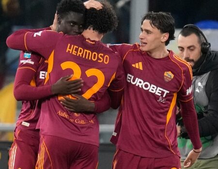 Roma-Lecce: Vaz brillò, Falcone in difficoltà