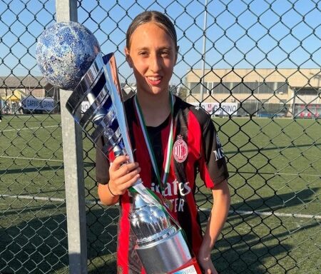 Ema Modric trionfa con il Milan alla Garino Cup