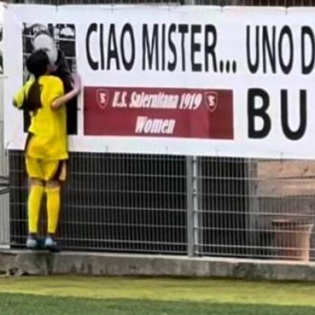 Gol emozionante della Salernitana U15 in memoria dell’allenatore