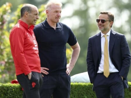 Furlani, Tare e Allegri: incontro per il futuro del Milan