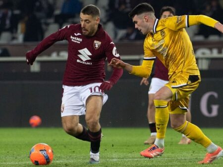 Udinese-Torino: D’Aversa punta a un nuovo trionfo